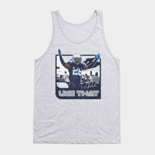 Donte Jackson Carolina I'm Like That Cityscape Tank Top